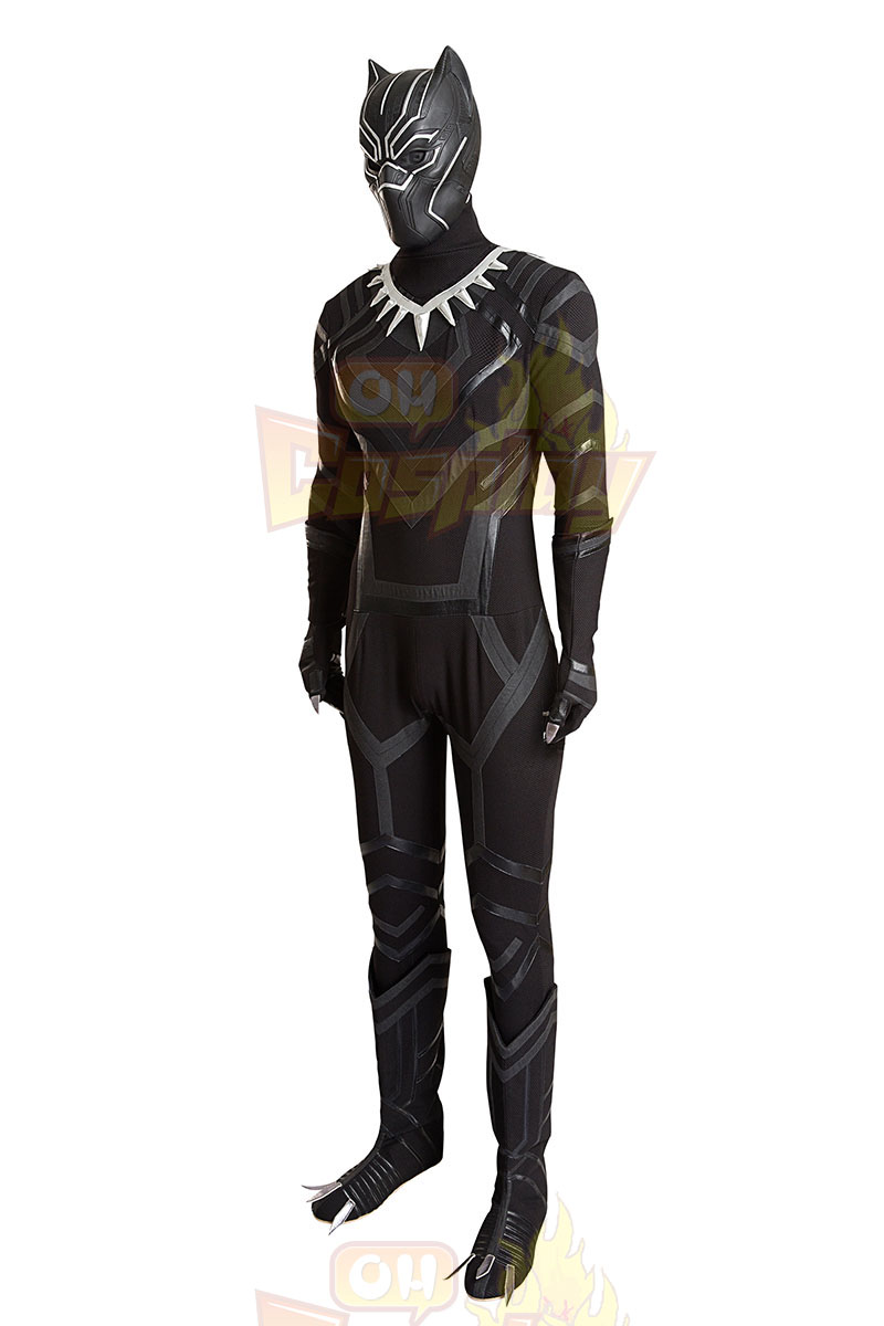 Fantasias Captain America Panthers Cosplay Outfit