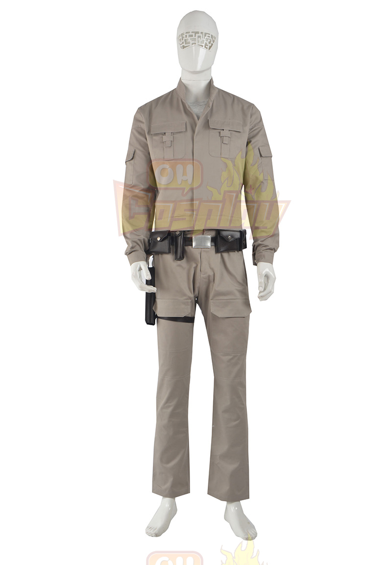 Star Wars Luke Skywalker Uniform Fighting Karneval Kläder