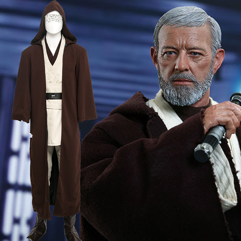 Costumi Carnevale Star Wars Obi-Wan Kenobi Cosplay
