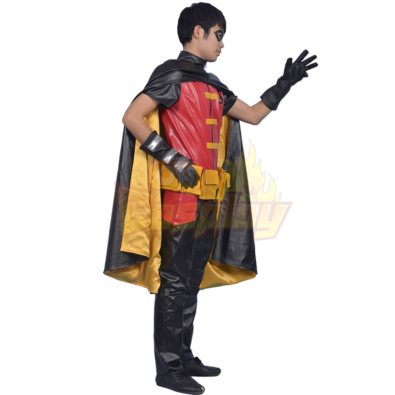 Young Justice Robin Volwassen Cosplay Kostuums België