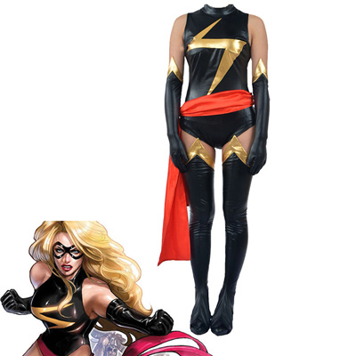 Captain Marvel Danvers Cosplay Halloween Kostumer