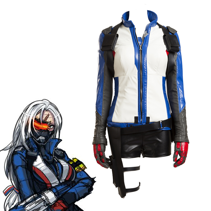 Disfraces Overwatch Soldier 76 Cosplay Game Female