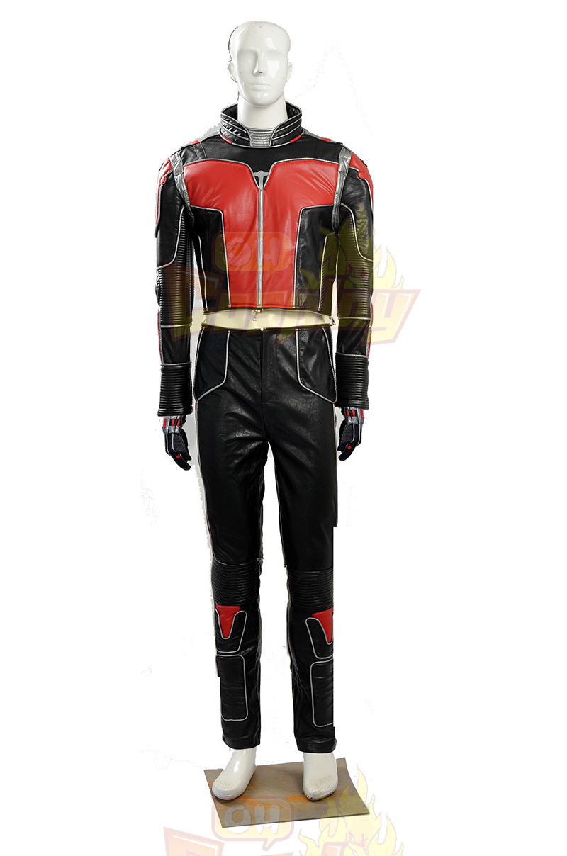 Ant-man Scott Lang Косплей Moive костюми Направен по поръчка Пълен комплект