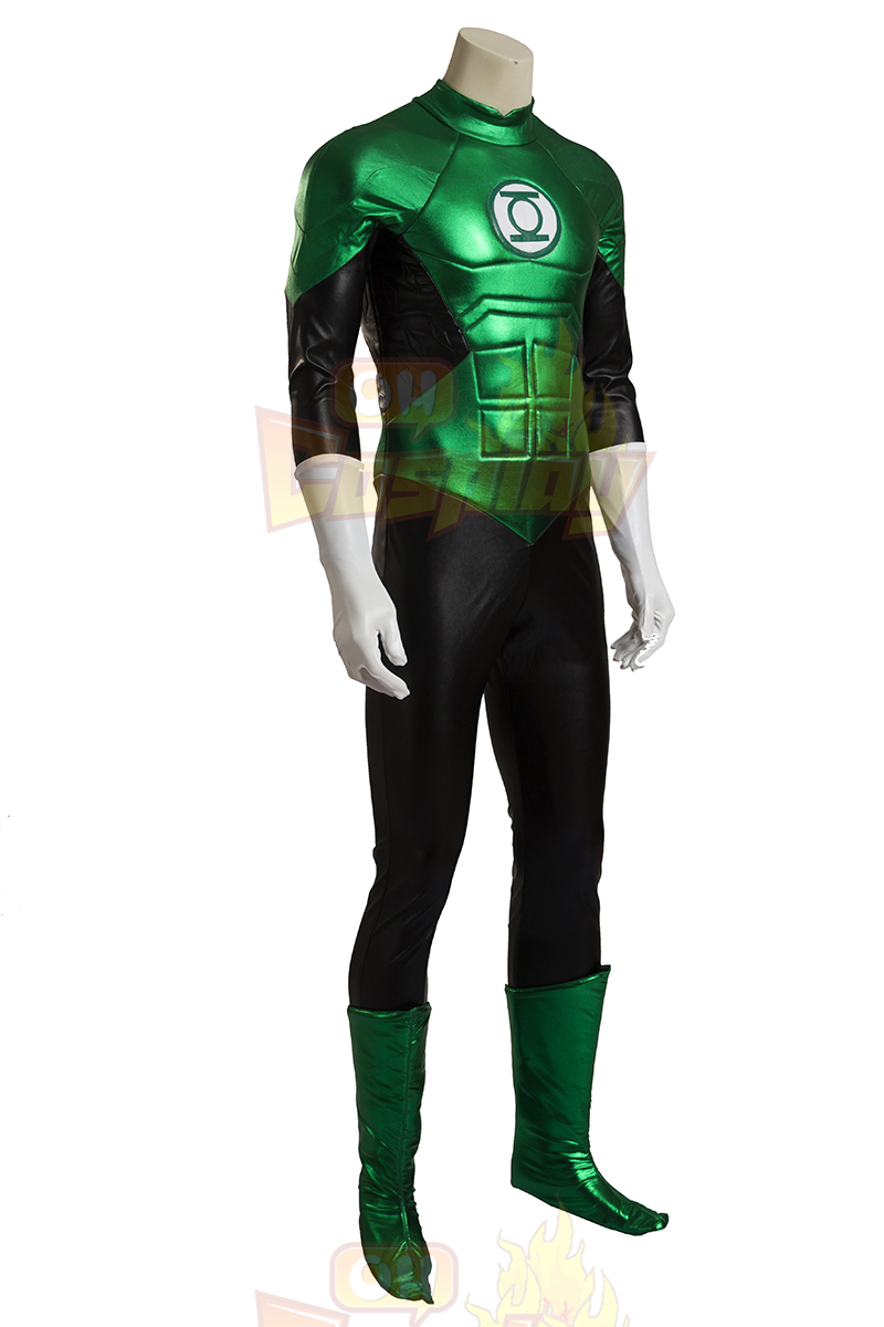 Fantasias de Moive Green Lantern Cosplay Conjunto Completo Customized Halloween Clothing