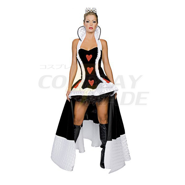 Enchanting Queen of Hearts Costume Cosplay Clothing