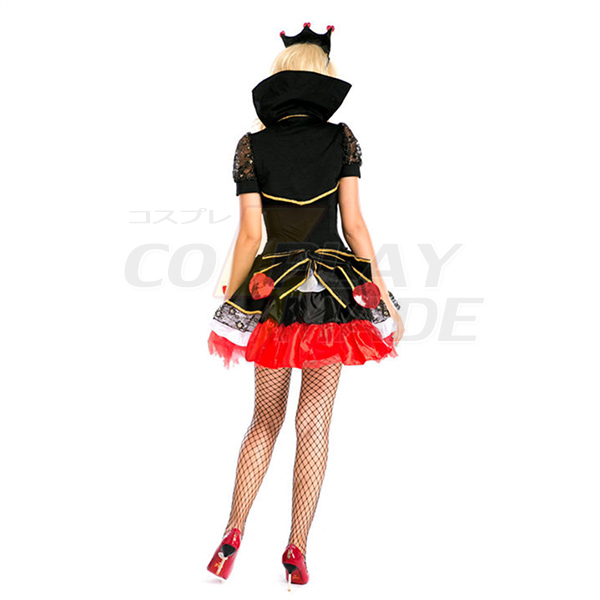 Mode Voksens Dame Dronning Design Cosplay Halloween Kostume Fastelavn
