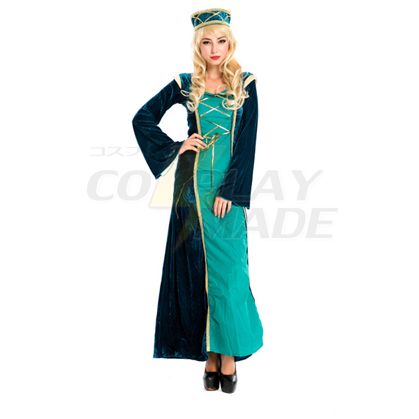 Populære Medieval Prinsesse Lilla Kjoler Halloween Cosplay Kostume