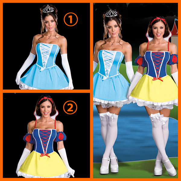 Sexy Prinzessin / Königin Kleider Halloween Faschingskostüme Cosplay Kostüme