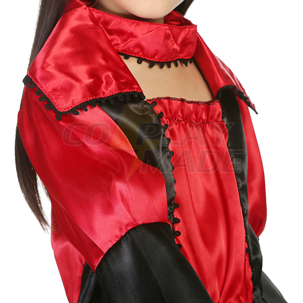 Kinder Märchen Königin Kleider Rot Halloween Faschingskostüme Cosplay Kostüme