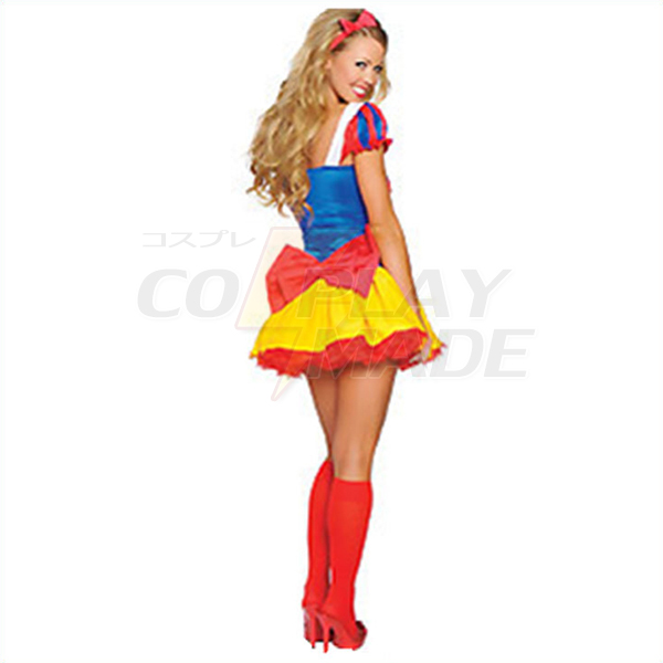 Da donna Sexy Biancaneve Vestiti Halloween Costumi Carnevale
