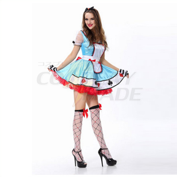Light Blau Alice In Wonderland Storybook Kostüme Halloween