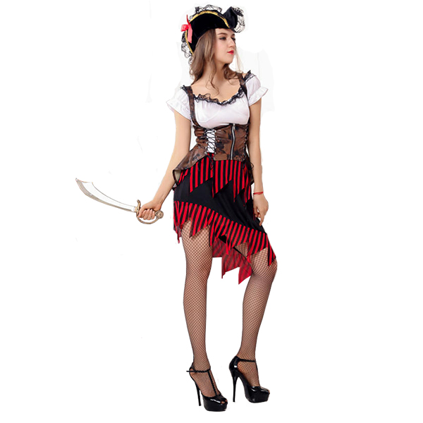 Spil Irregular Nederdel Kostume Halloween Cosplay Udklædning Fastelavn