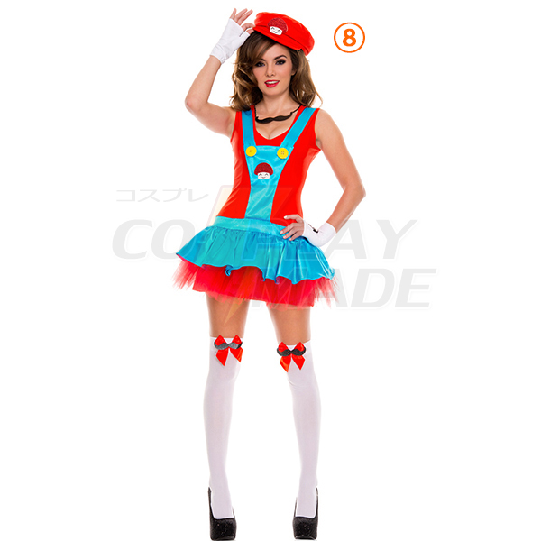 Beliebt Super Mario Bros Cotume Cosplay Kostüme Halloween Cthoes