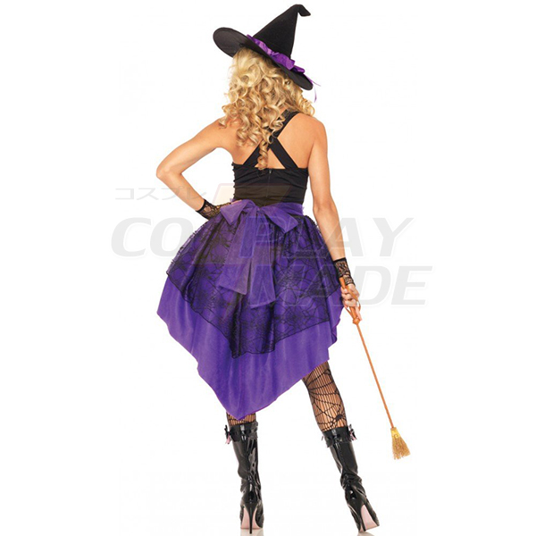 Voksen Crazy Vixen Heks Kostume Halloween Cosplay Fastelavn