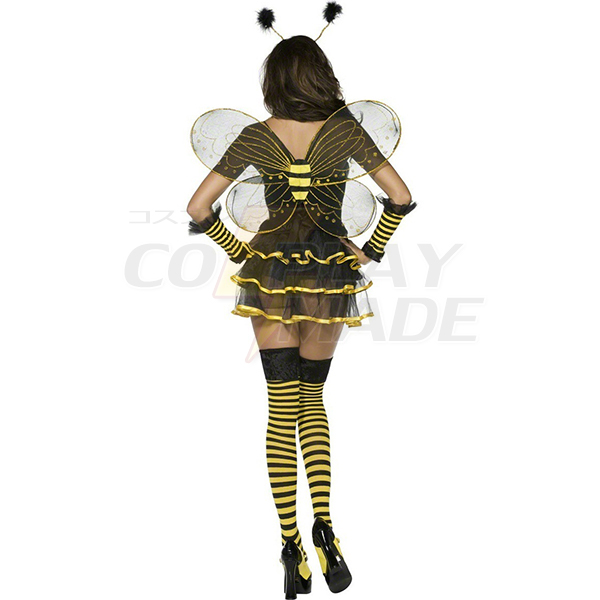 Damen Fever Bumblebee Bee Kostüme Cosplay Kostüme Halloween