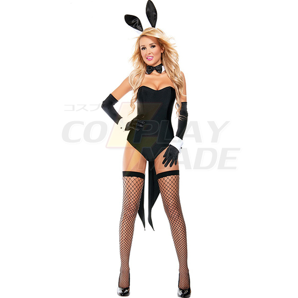 Sexet Playboy Kanin Kostume Cosplay Halloween Fastelavn