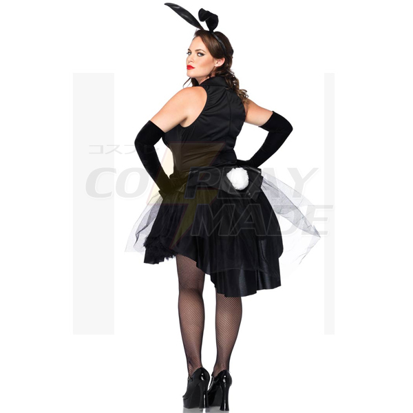 Plus Size Sexy Playboy Bunny Kostüme Hase Kleider Halloween
