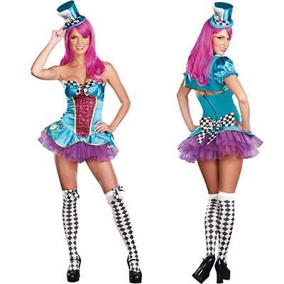 Sexig Totally Mad Kostymer Cosplay Halloween Karneval