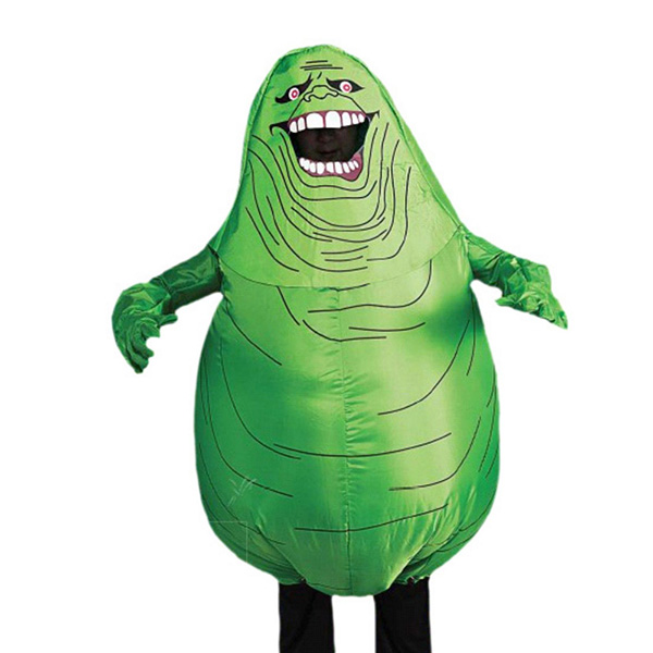Adult Inflatable Ghostbusters Inflatable Slimer Ghost Costume Halloween Cosplay