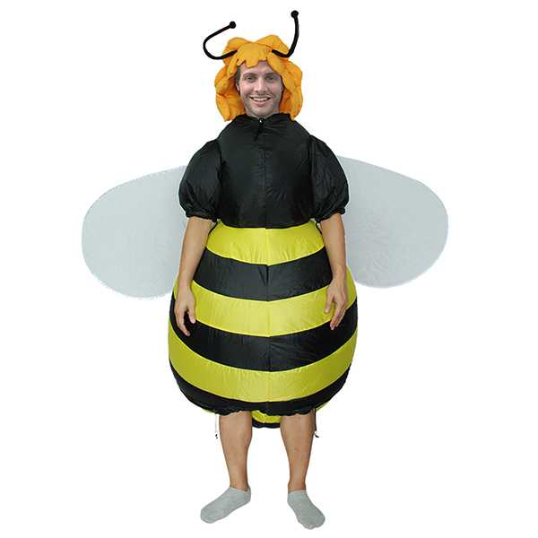 Adulte Gonflable Abeille Costume Halloween Cosplay Carnaval