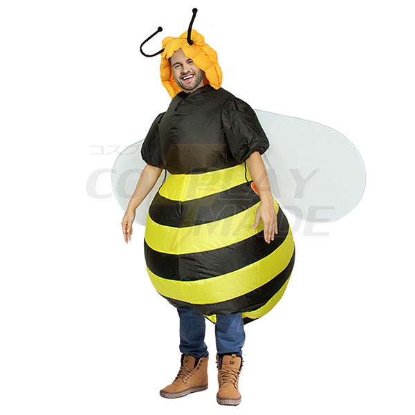 Erwachsene Aufblasbar Biene Kostüm Halloween Karnevals Kostüme