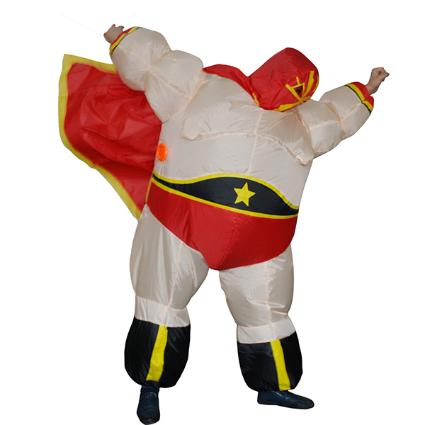 Erwachsene Aufblasbar Wrestler Kostüm Halloween Karnevals Kostüme