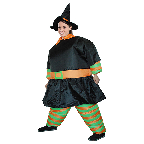 Adulto Gonfiabili Strega Costumi Halloween Angelo Ali Cosplay