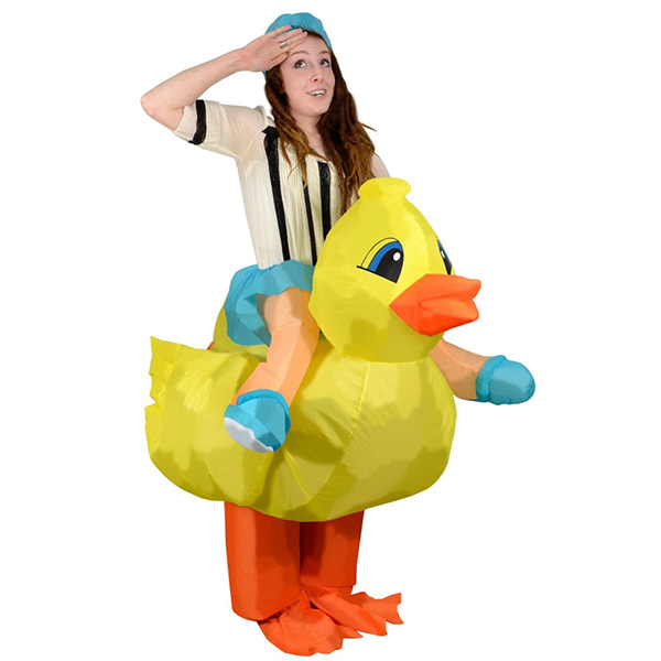 Erwachsene Aufblasbar Ente Kostüm Halloween Faschings Kostüme Purim Carnaval