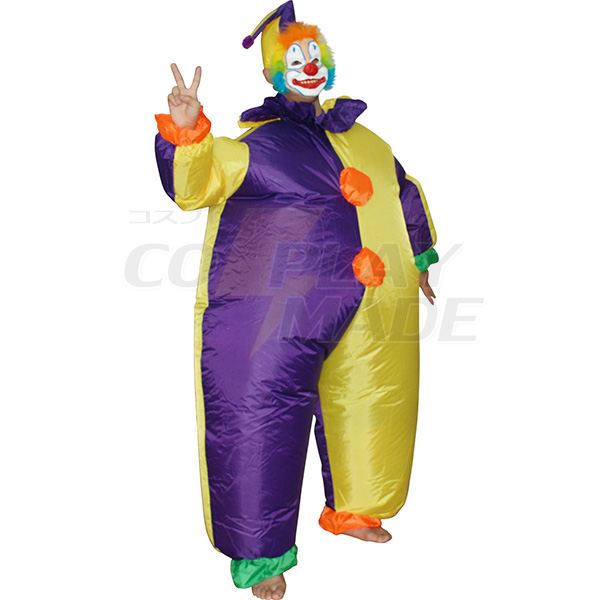 Erwachsene Aufblasbar Clown Kostüm Halloween Faschings Kostüme Purim Carnaval