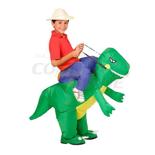 Børnene Oppustelig Dinosaurus Kostume Halloween Børn Cosplay Fastelavn