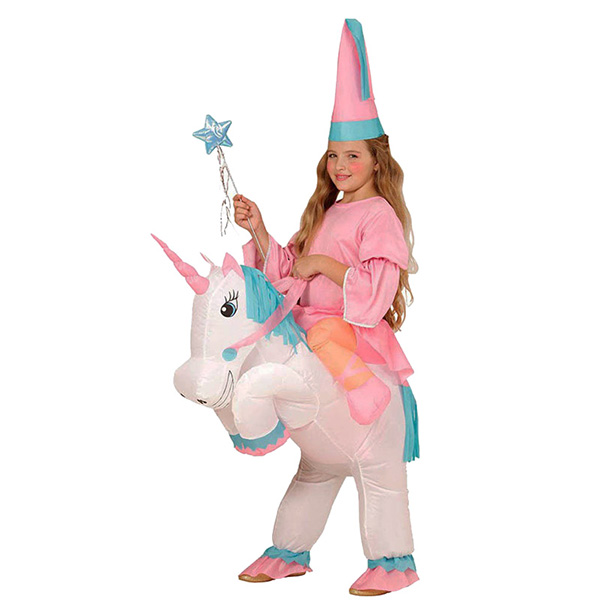 Inflavel Unicornio Fantasias Halloween Crianças Cosplay Carnaval