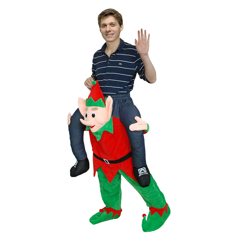 Erwachsene Carry Me (Huckepack) Kostüme ELF Piggy Maskottchen Hosen – Faschingskostüme