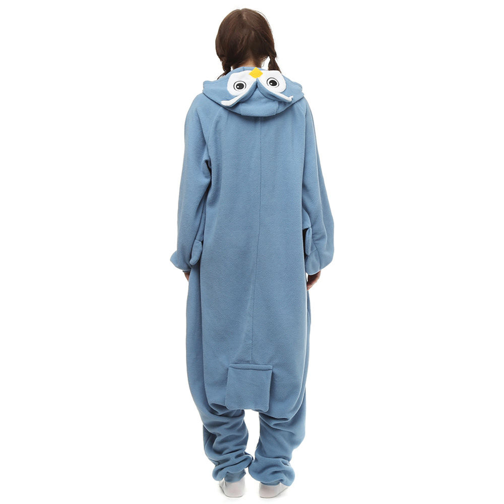 Ugle-ordenen Kigurumi Kostume Fleece Pyjamas Onesie