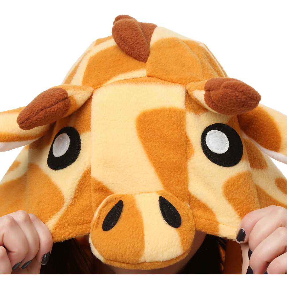 Giraf Kigurumi Kostume Fleece Pyjamas Onesie