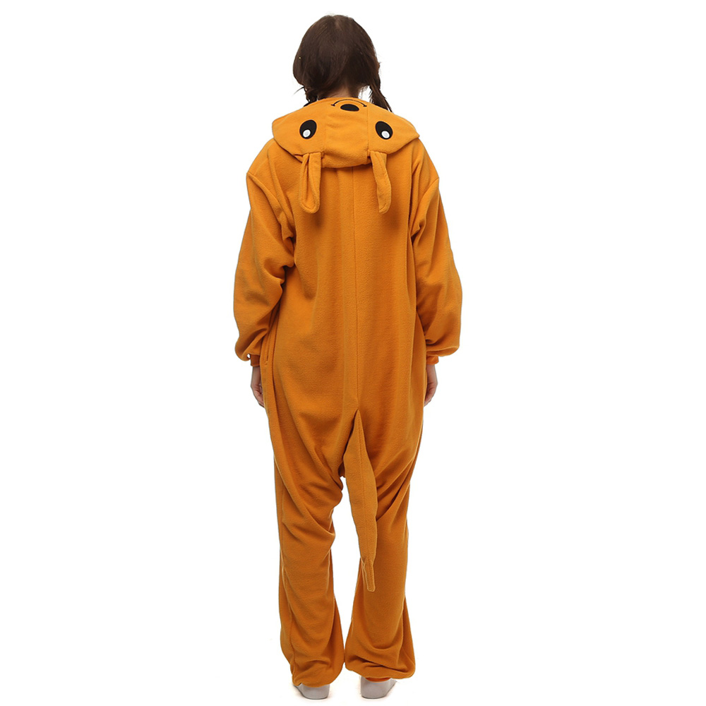 Kangaroo Kigurumi Kostuum Unisex Vlies Pyjama Onesie