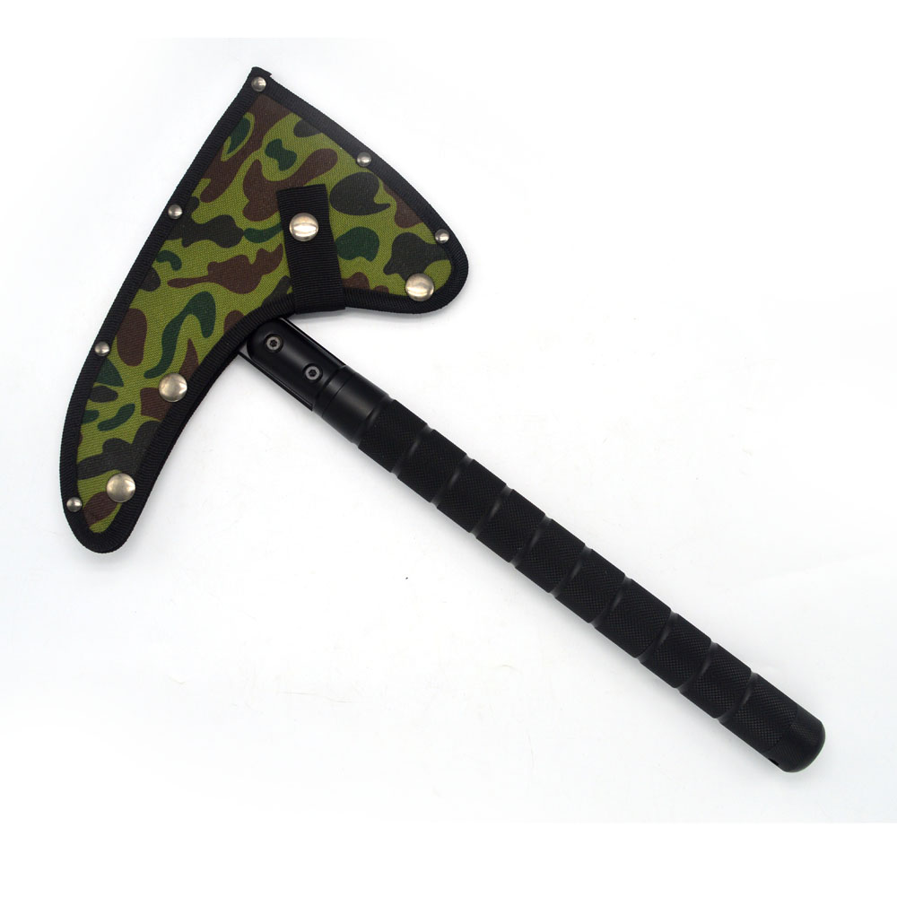New Outdoor Camping Axe Aluminum Handle Tomahawk Fire Rescue Survival Multifunct