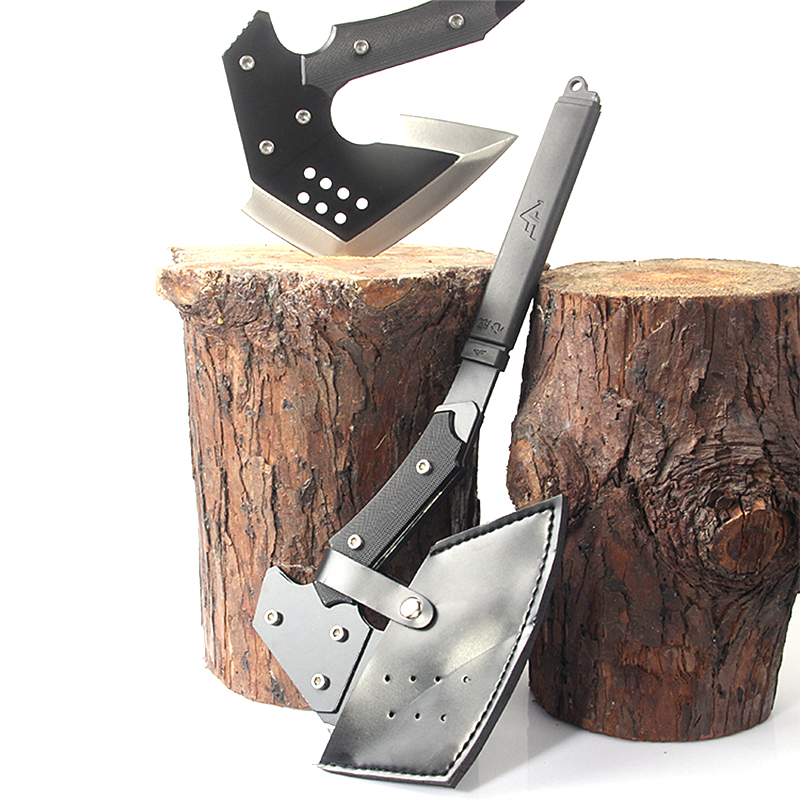 Outdoor Camping Fire Axe Engineers Tomahawk Multi-Function Axe