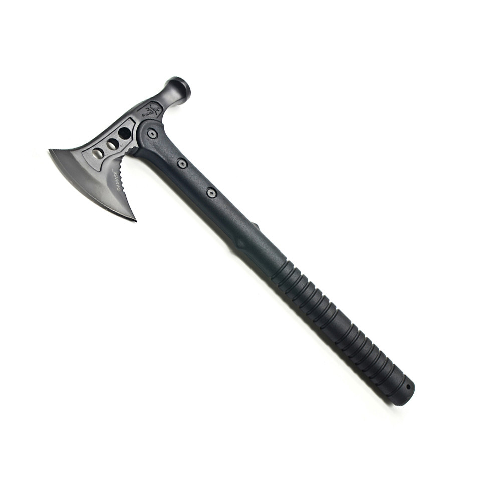Long Handle Hammer Style Fire Ice Rescue Tactical Axe Tomahawk Outdoor
