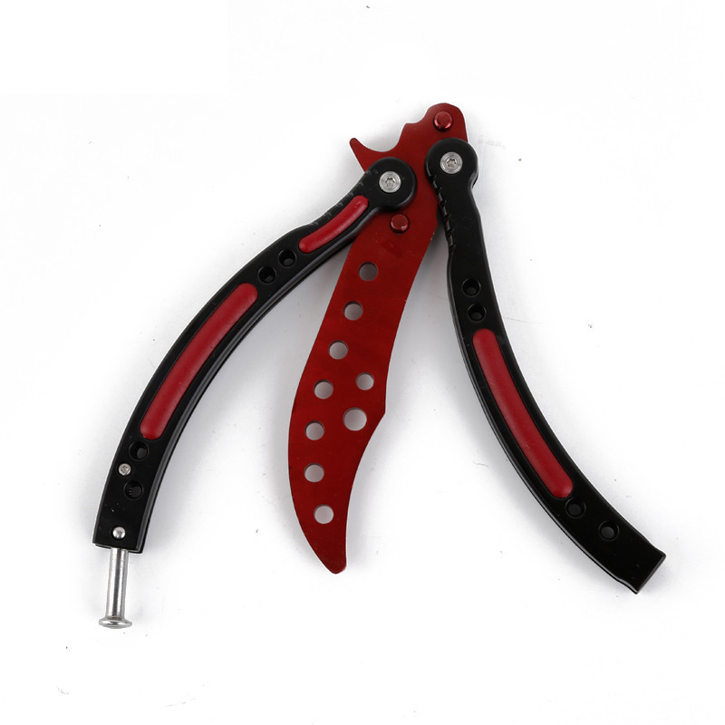 Training CS GO Game Collection Balisong Butterfly Trainer Knife Men Gift