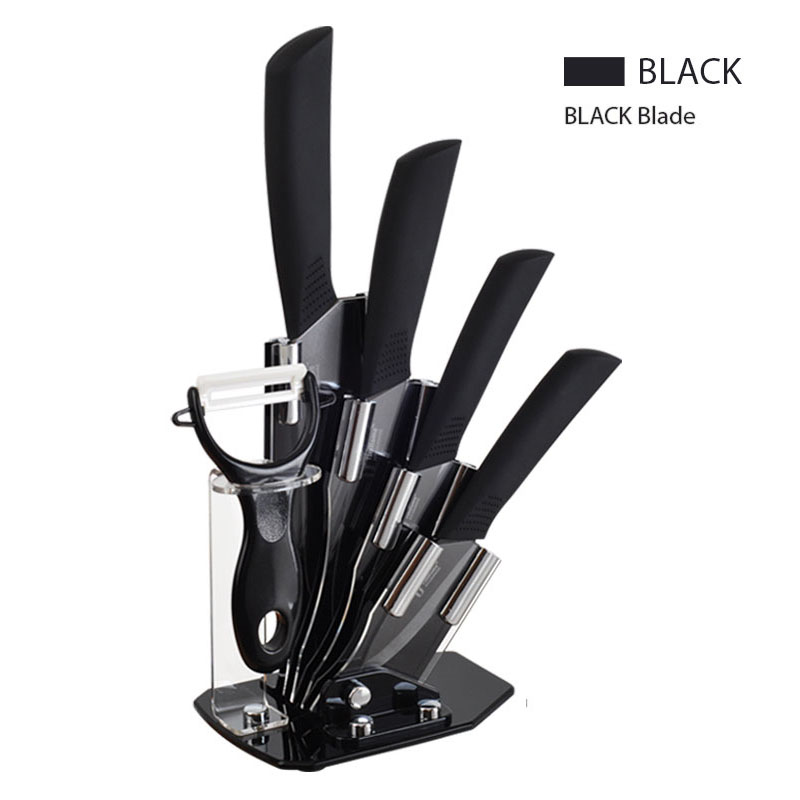 Ceramic Kitchen Knife Sets Ceramic Blade chef knives with ABS+TPR