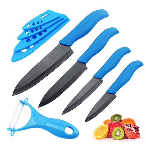 Black Ceramic Blade Kitchen Knife Set Zirconia kitchen Ceramic knife
