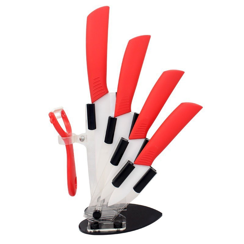 New Arrival 3 4 5 6 inch + Peeler Ceramic Knife Top Quality