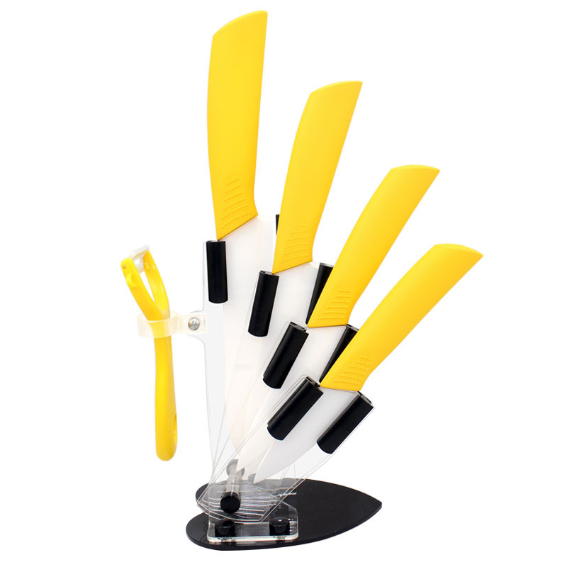 New Arrival 3 4 5 6 inch + Peeler Ceramic Knife Top Quality