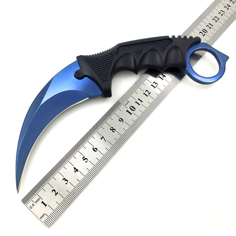 CS GO Tactical Fixed Blade Knife Karambit Combat