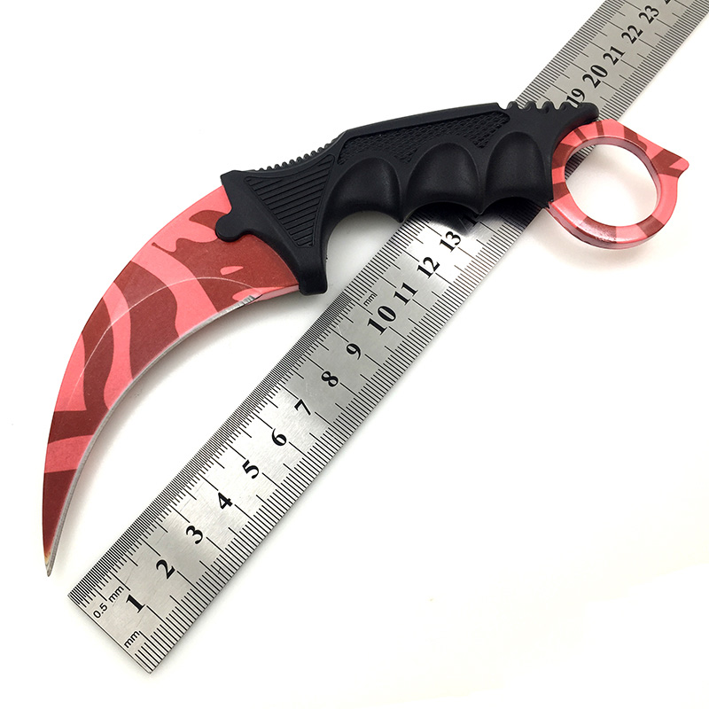 CS GO Tactical Fixed Blade Knife Karambit Combat