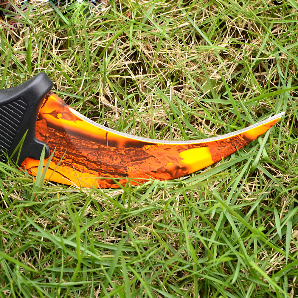 CSGO Counter Strike Karambit Orange Scenery Colorful Outdoor Knives