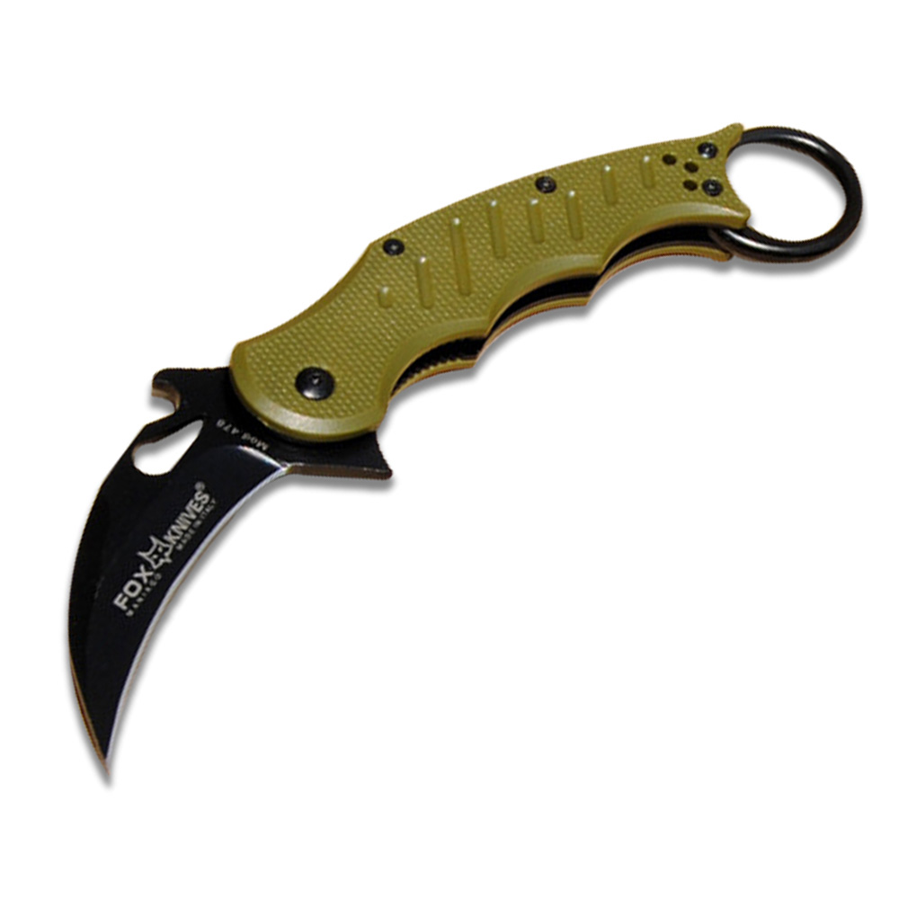 Karambits Knives Fox Folding Claw Knife 5Cr13 Stainless Steel Blade
