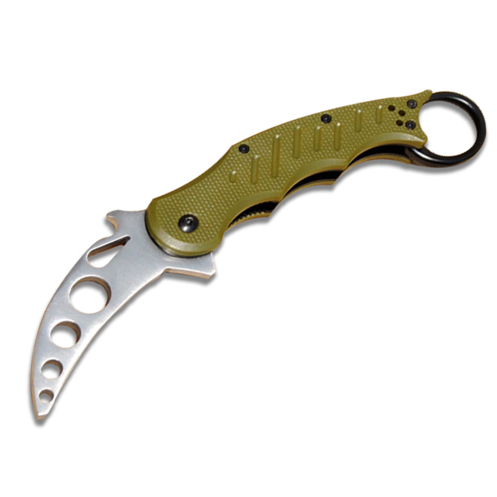Karambits Knives Fox Folding Claw Knife 5Cr13 Stainless Steel Blade