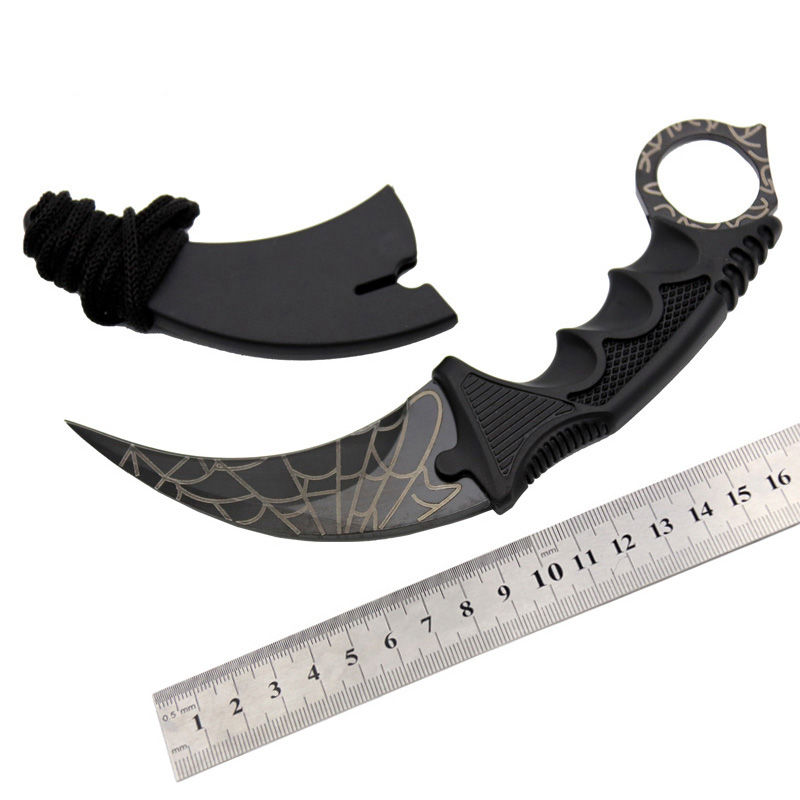 11 Color Multi Outdoor Survival Knife Karambit Camping Hunting Tactic