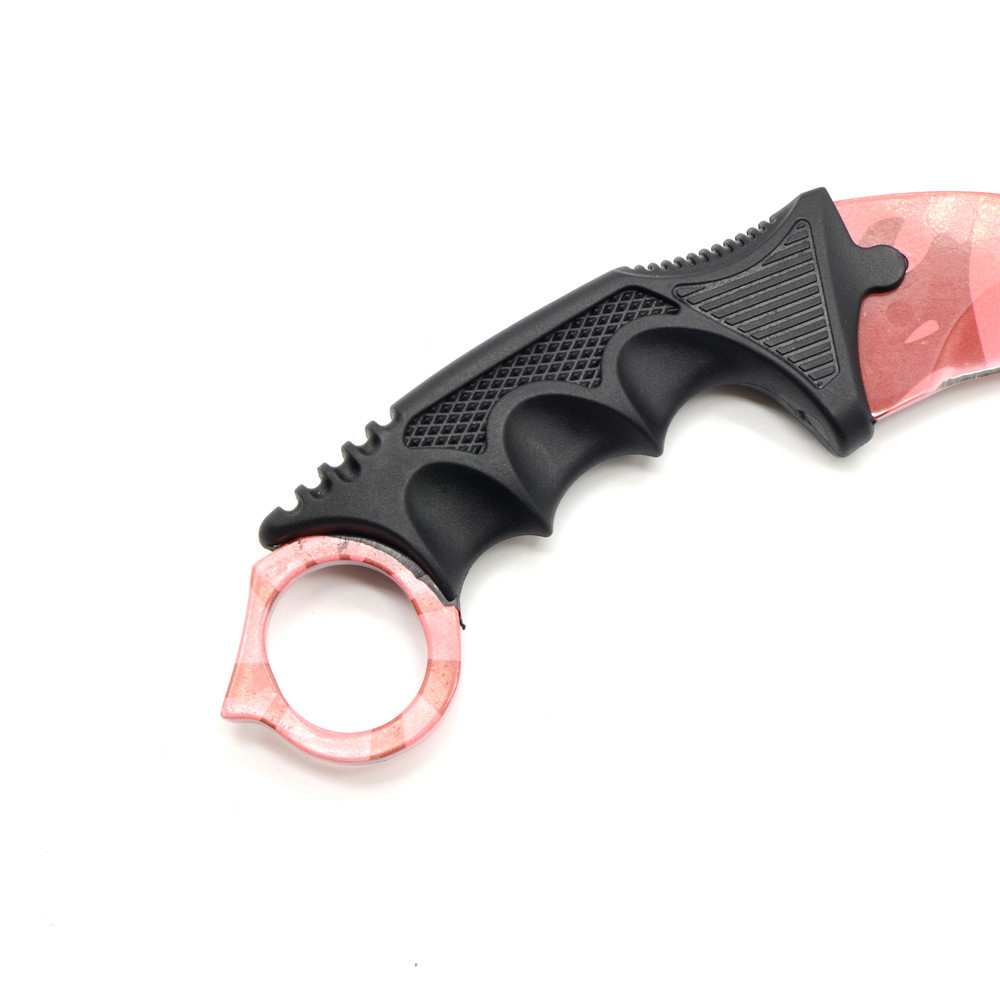 Pink Pattern CSGO Knife Counter Strike Collectible Karambit Outdoor